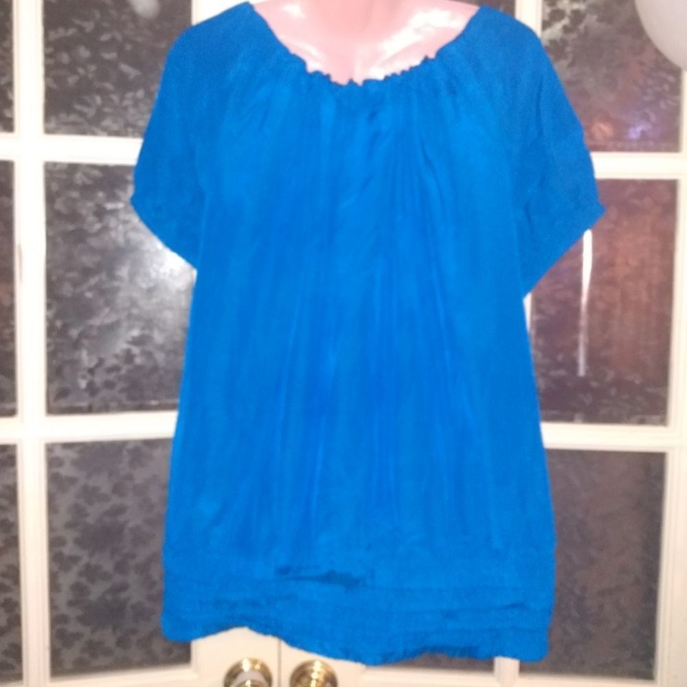 3/$15 Simply. Chloe Dao Adjustable Neck Tie Top - Picture 6 of 14